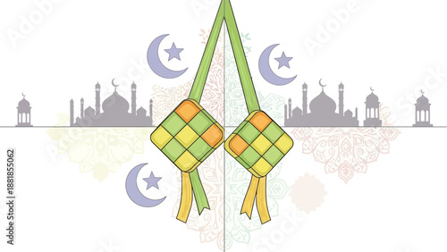 Ketupat Ramadhan brag atmosphere