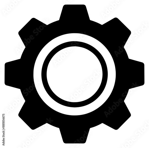 Black and white gear