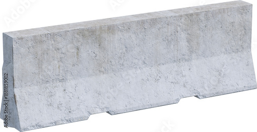 Concrete Road Safety Barrier for Traffic Control and Construction Zones