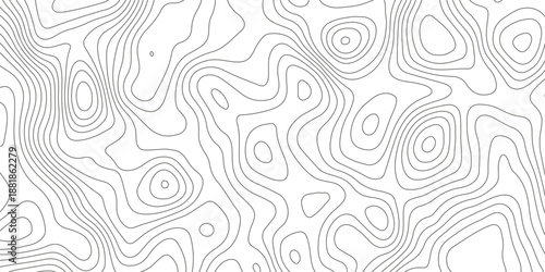 Topographic map background with geographic grid for hiking and mountain sport. luxury topographic wavy pattern and geographic grid map design. paper texture Imitation of a geographical map shades.