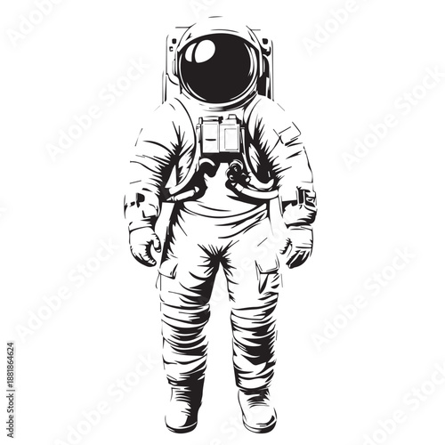 astronaut in space
