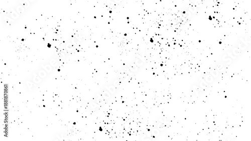 Black powder coal dust, isolated on white background