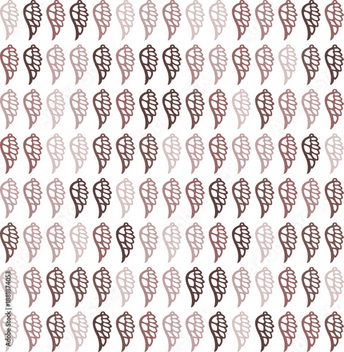 Speech Bubbles Pattern on White Background