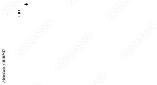 Simple Minimalist Outline Design Elements Vector Set 3, Including Small Abstract Shapes and Line Art Fragments for Graphic Decorations.