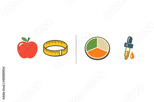 Understanding healthy eating through visuals of food portion sizes and