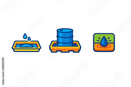 Water collection system used for managing liquids at a worksite