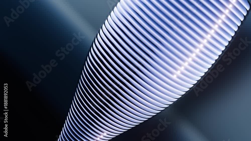 揺らめくいくつもの金属の円盤。背景素材。