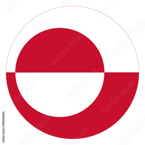 Circle Greenland Flag American Country Free Download Circle Greenland Flag American Country - GFXLoad