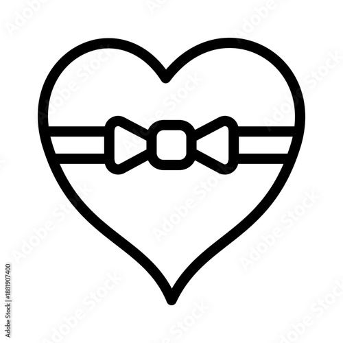 Valentine day icon design template