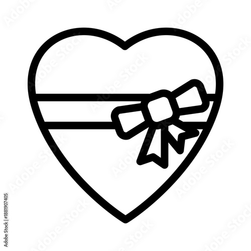 Valentine day icon design template