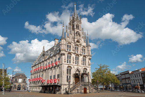 Rathaus in Gouda, Niederlande, Stadhuis