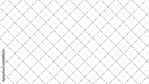 Diagonal cross line grid pattern. Abstract geometric black diagonal line mesh decorative elements on white background. For websites, covers, backgrounds, posters, wallpapers, paper, notebook.