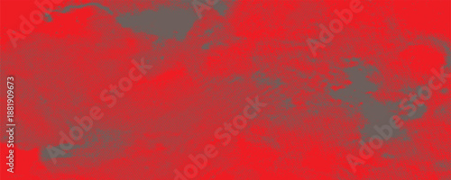 Dark grunge red suede background banner size. Suede texture. vector