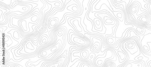 Topographic map and landscape terrain texture grid, Abstract minimal The patter discovery vector Background of the topographic map. Mountain trail terrain or path. Vector illustration.