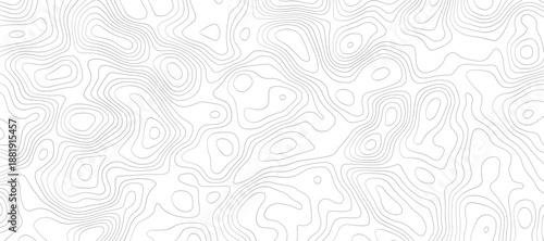 Topographic map and landscape terrain texture grid, Abstract minimal The patter discovery vector Background of the topographic map. Mountain trail terrain or path. Vector illustration.