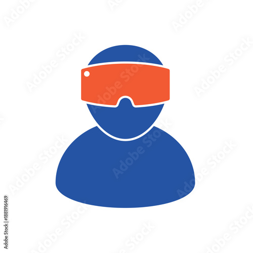 Simple Avatar icon for social media, app, and web design. Vector illustration, Eps 10.