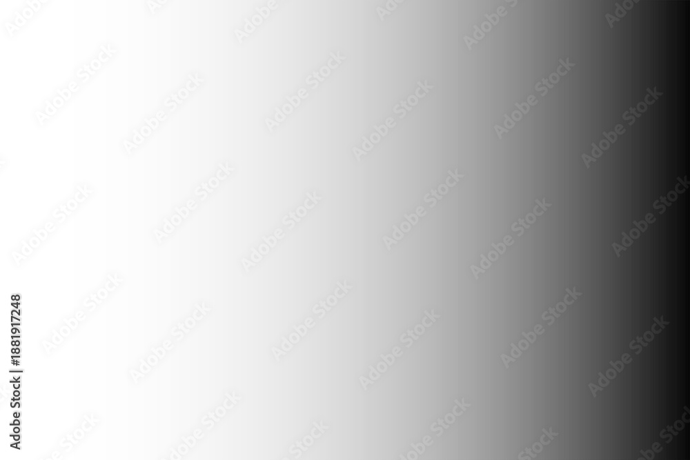 Obraz premium A visually striking stepped grayscale gradient transitioning from crisp white to deep black isolated on transparent background