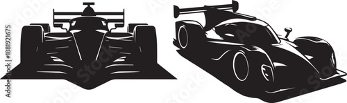 Race car vector illustration