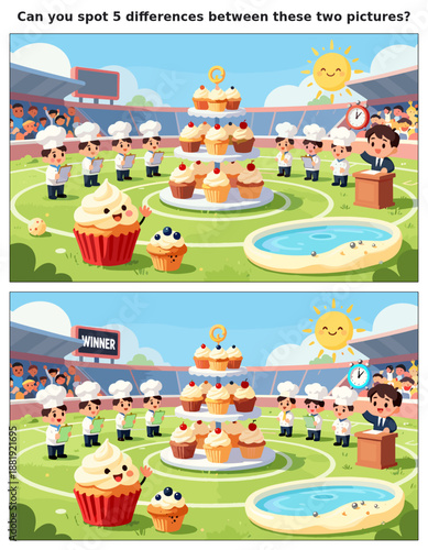 spot the difference, kids activity, fun games, puzzles for kids, educational activity, brain teaser, difference game, coloring pages, coloring books, book cover, kdp, kdp interior, kids challenges, le