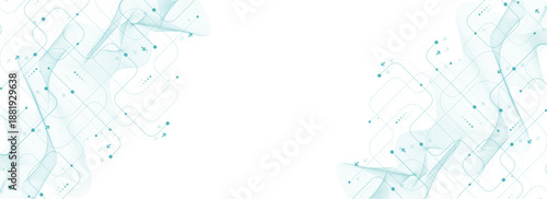 Motherboard technology circuit board background texture design. Creative idea AI banner concept for internet technology. Digital motherboard concept for poster, cover, banner, header, web template