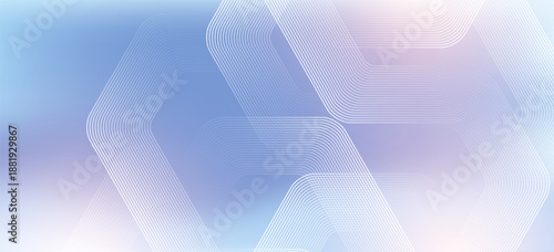 Modern medical or health care scientific abstract background with hexagons. Geometric stripe line art design for poster, brochure, cover, banner, header, website, presentation template