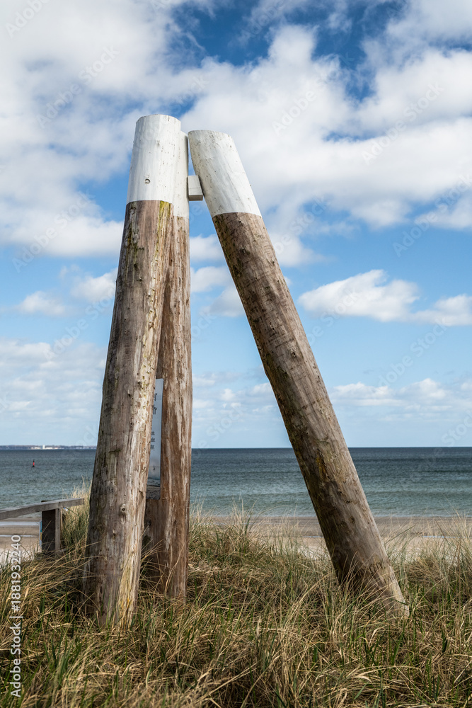 Fototapeta premium frühe Frühlingsgefühle an der Ostsee