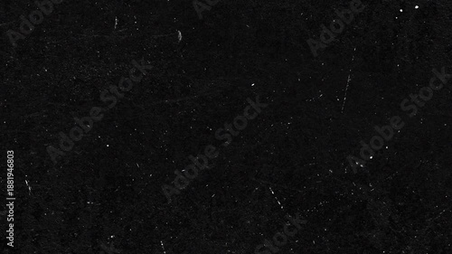 Dust and Scratches Overlay Texture Black Background.