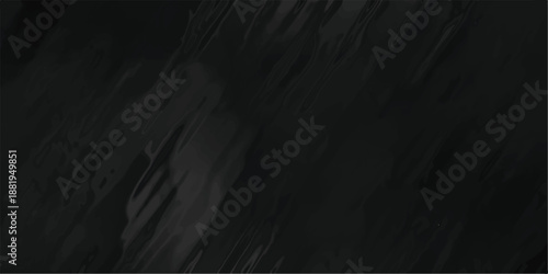 Dark abstract background with a textured, glossy, and reflective surface resembling wet asphalt or polished obsidian with subtle diagonal streaks and highlights for dramatic effect