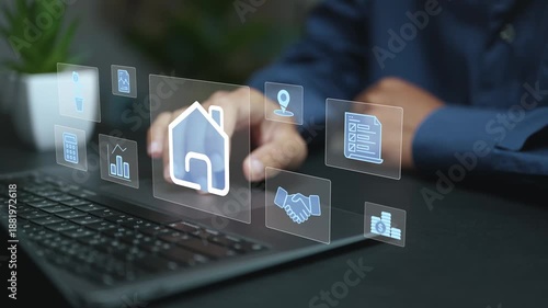 Property management with real estate operations, rental administration and maintenance services. Managing residential and commercial properties using efficient digital systems and management.