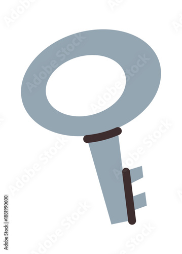 Police handcuff key design element