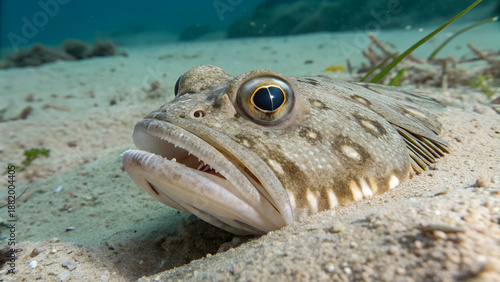 A beautiful butterfly perched on vibrant orange flowers in a lush garden