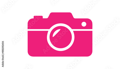 Photo Camera Icon for Photography, Media and UI Design