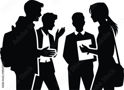 Business Team Discussion Meeting Collaboration Communication Strategy Planning Office Professional