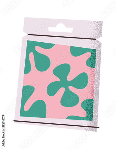 Sachet containing cosmetic product design