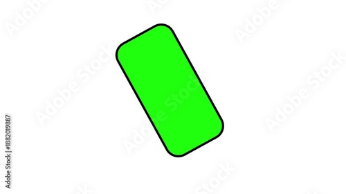 green screem mobile  icon