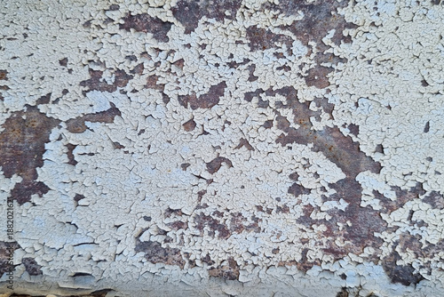 Foto Vintage Texture: Weathered and Cracked Paint Surface for Artistic Background