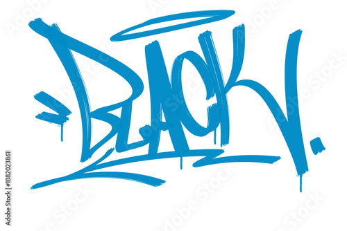 Фотография street tag lettering graffiti style design element