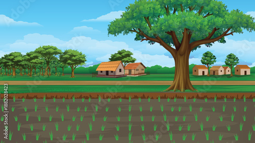 A conceptual representation for a vector file, indicating its digital format Vector, illustration