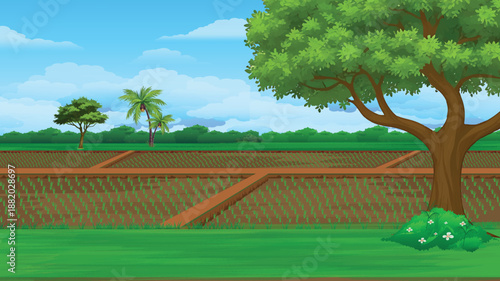 Vector file concept: digital graphic representation for scalable imagery Vector, illustration