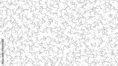 Intricate network of abstract lines forming a complex pattern on a clean surface from a top view, showcasing lines, shapes, patterns, texture, and design