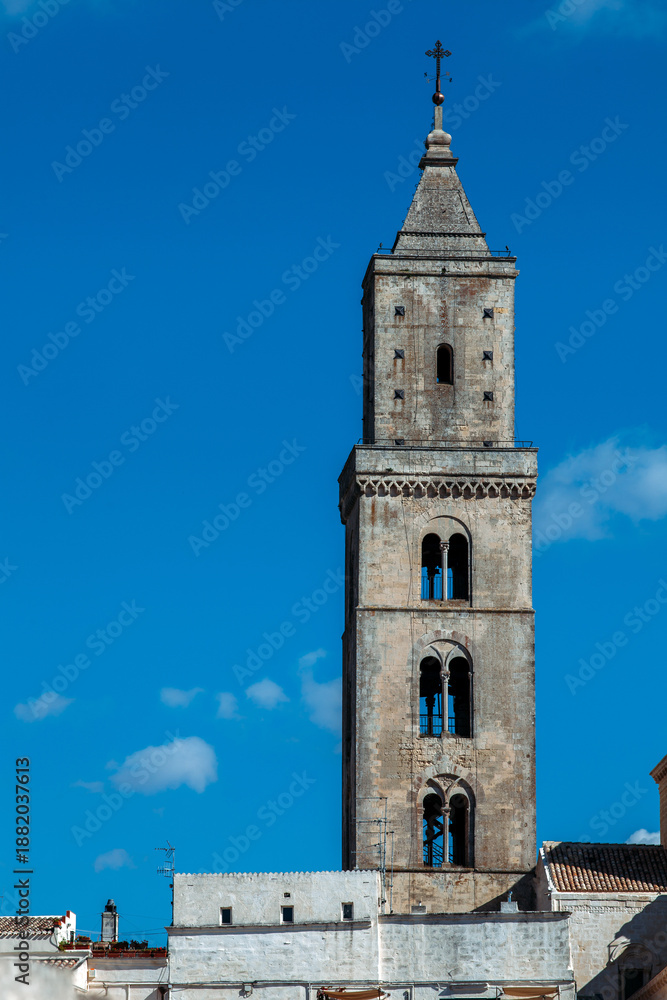 Obraz premium Beautiful Matera, Mediaeval city in Italy, Europe.