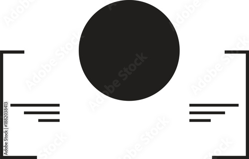 Shields set. Collection of security shield icons with contours and linear signs. Design elements for concept of safety and protection.