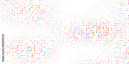 Fun colorfull polka dot frame