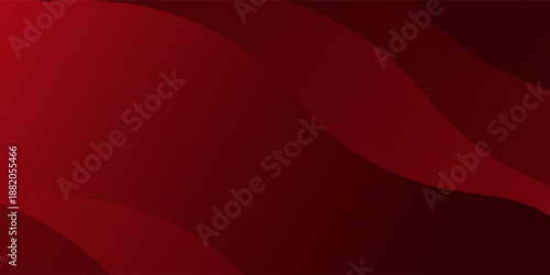 Red abstract simple shapes background
