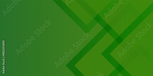 Green abstract geometric shapes design. Suit for business, presentation, banner, corporate, institution, conference, party, festive, seminar, and talks.
