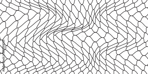 Black nest texture for fishing nets.