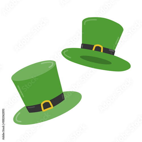 Traditional Green Hats for St. Patrick s Day Celebration
