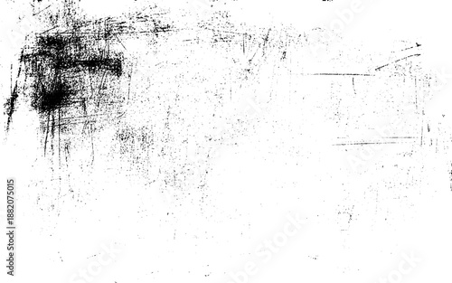 Abstract monochrome surface. black and white background pattern of cracks, chips, scuffs, dust, scratches. for design and printing