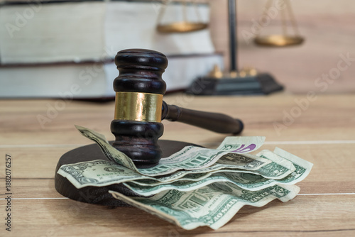 Photos Financial bribery of the American justice system
