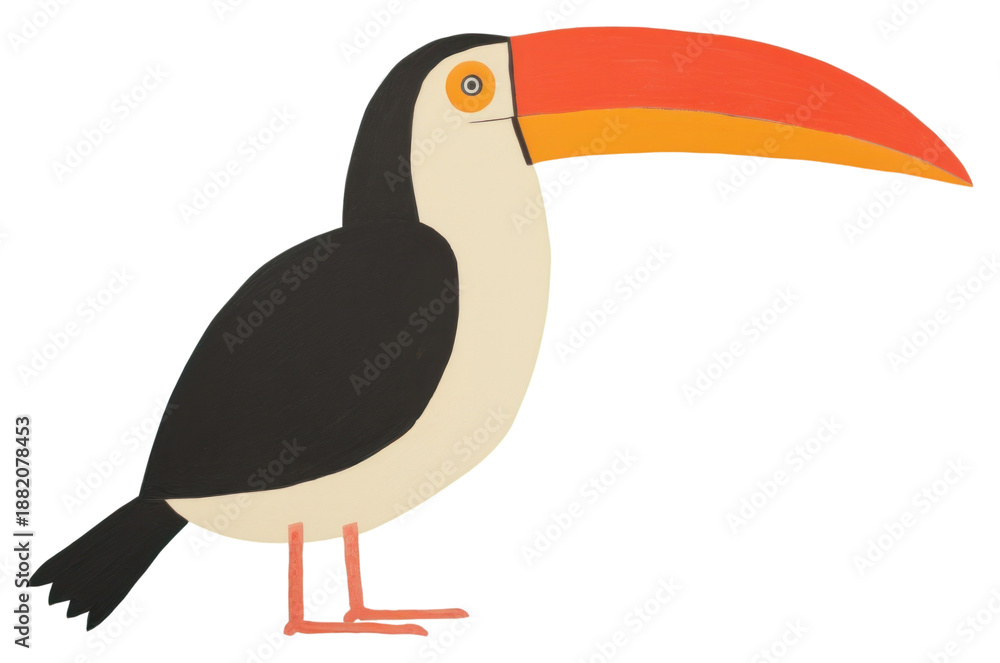 Obraz premium PNG Toucan animal bird beak.